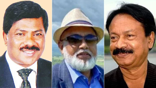 রুহুল কুদ্দুস দুলু, গোলাম রাব্বানী সোহেল ও আবুল কালাম আজাদ। ছবি: সংগৃহীত