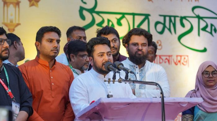 মুক্তিযুদ্ধ ও সাত মার্চের নামে আওয়ামী লীগকে পুনর্বাসন করা যাবে না: নাহিদ ইসলাম